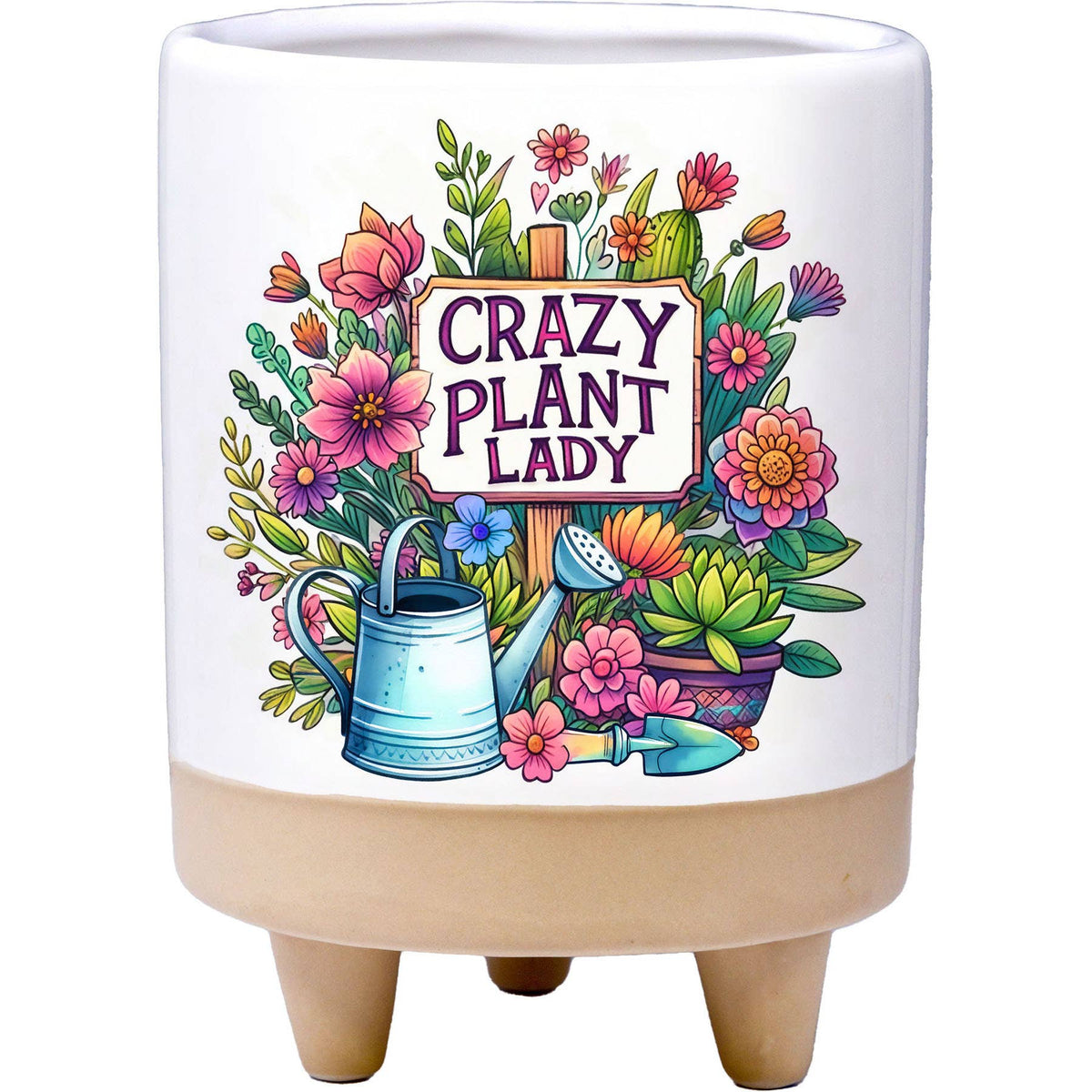 Crazy Plant Lady Planter