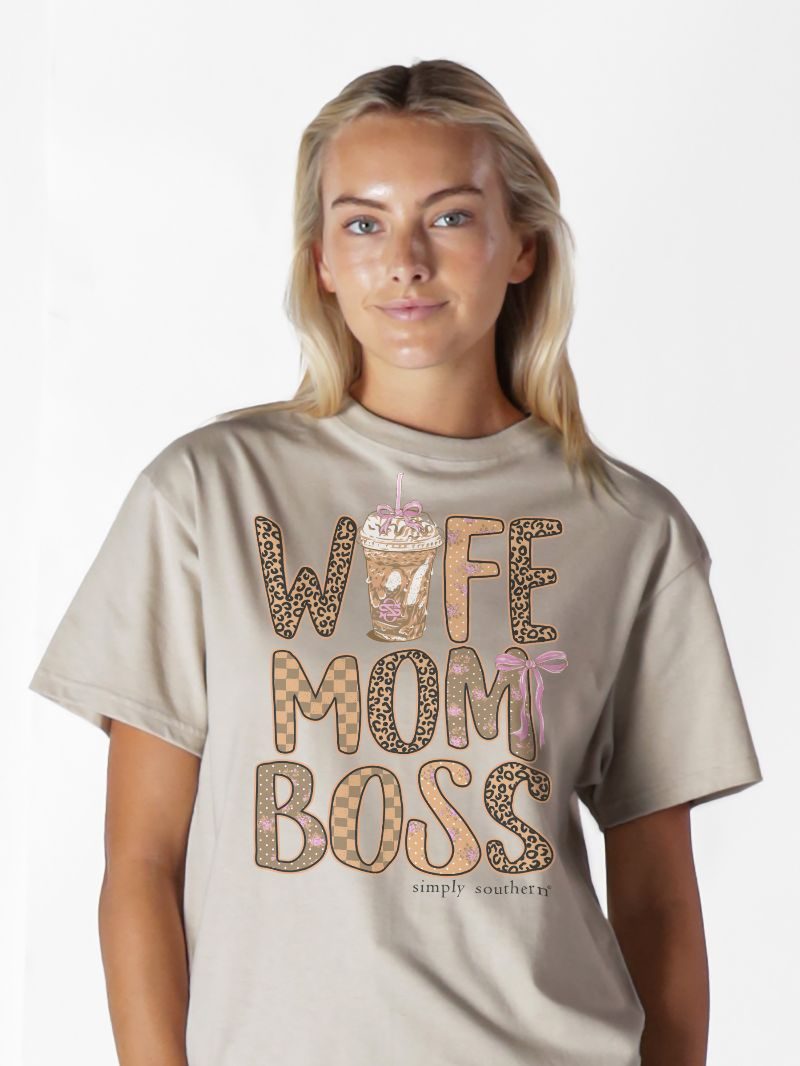 Wife, Mom, Boss Tee