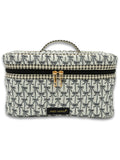 Zippered cosmetic bag