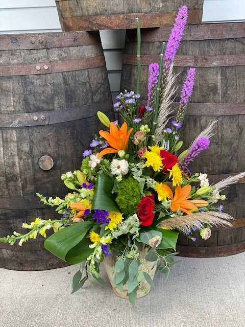 Lilies & Liatris