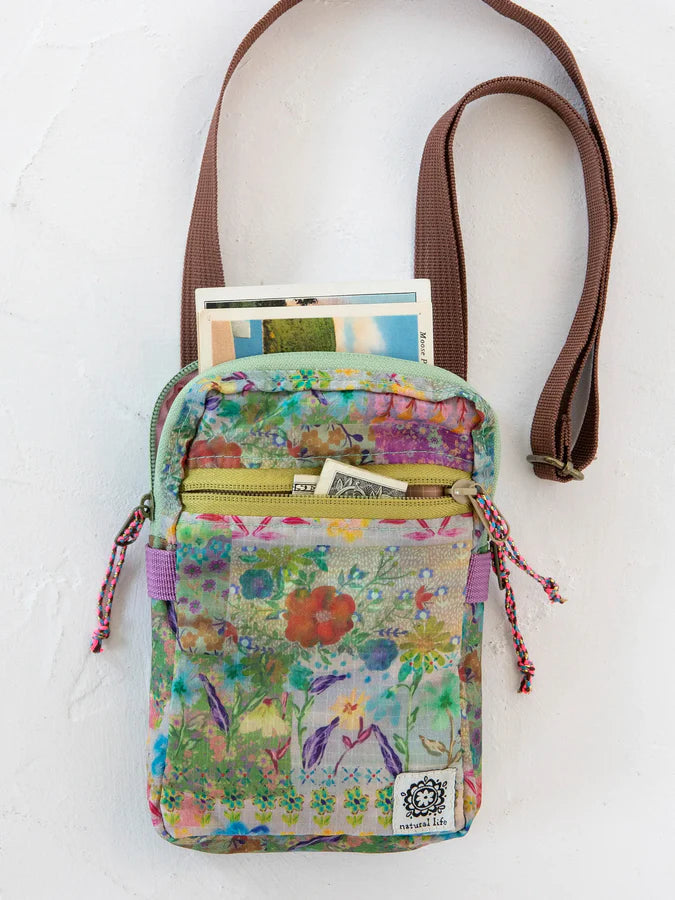 Watercolor Floral Crossbody