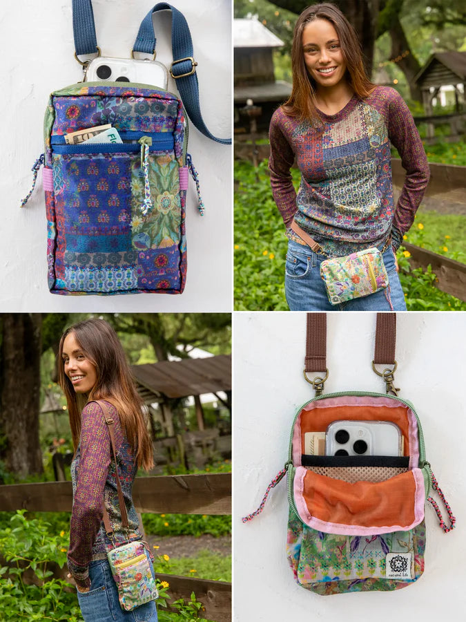 Watercolor Floral Crossbody