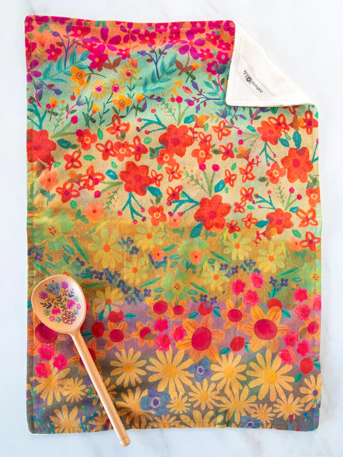 Wildflower Dish Towel