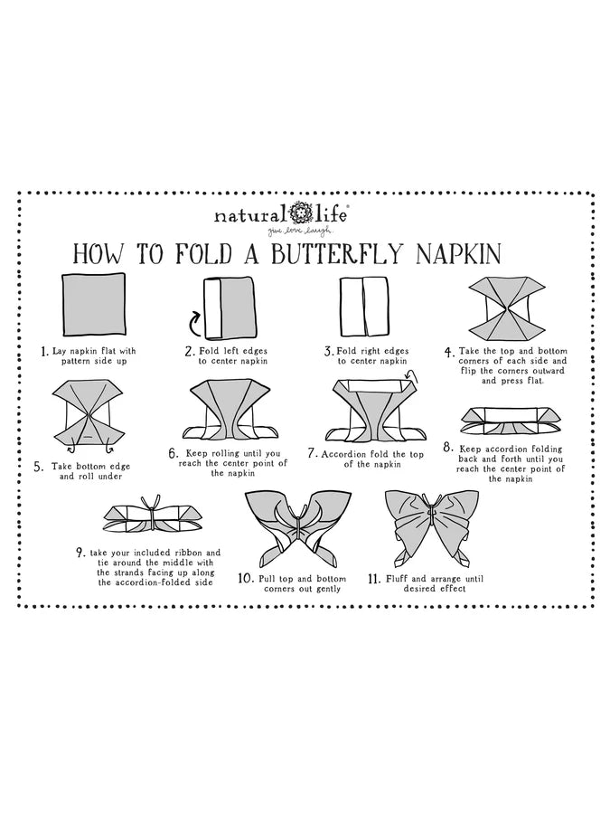 Bohemian Bungalow Napkins, Set of 4