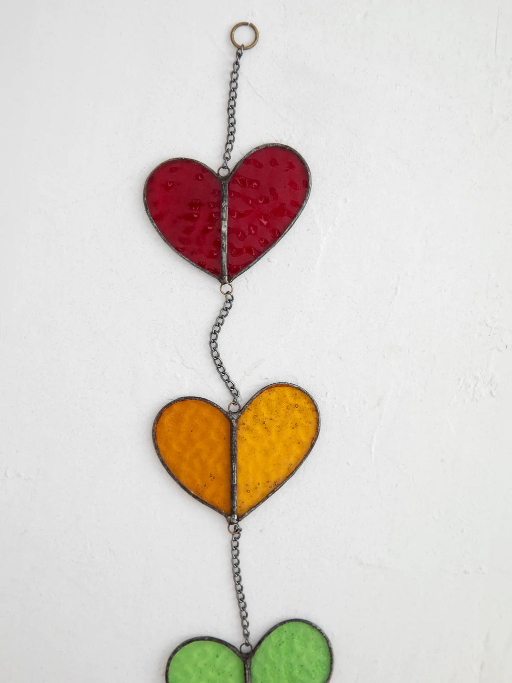 Stained Glass Hearts