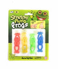 Stretchy Flying Frogs - 4 Pack