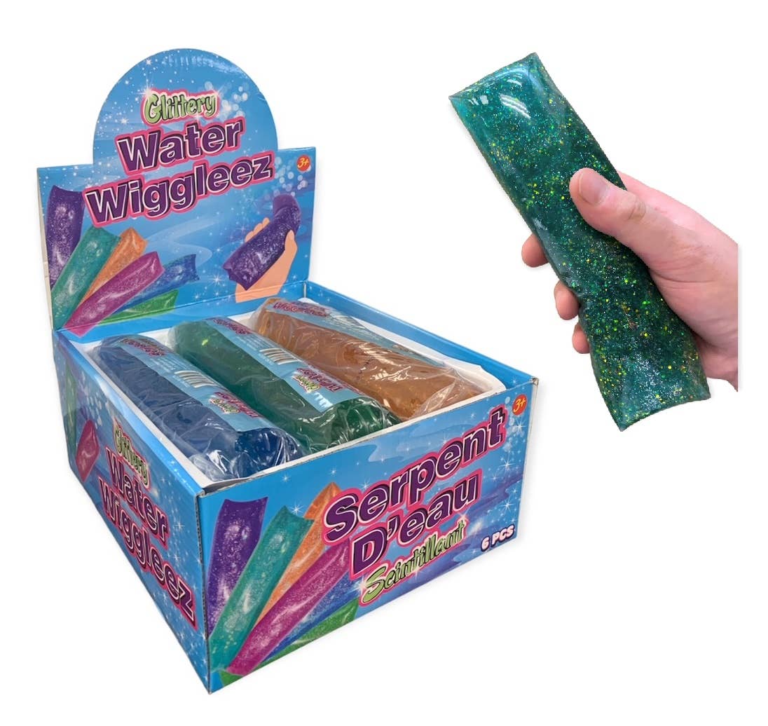 Jumbo Glittery Water Wigglers
